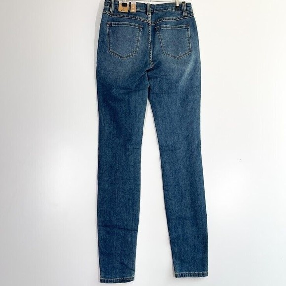 Prana‎ Sienna Skinny Jeans Womens Dark Wash Mid Rise Classic Denim Blue 6 TL NWT - Picture 3 of 12